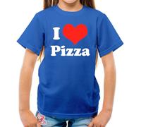 Dressdown I Love Pizza T-Shirt Bambino Manica Corta 100% Cotone