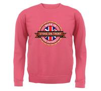 Dressdown Made In STOKE-ON-TRENT Felpa Uomo Unisex Con Cappuccio Pullover