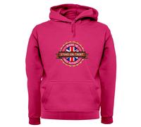 Dressdown Made In STOKE-ON-TRENT Felpa Uomo Unisex Con Cappuccio Pullover