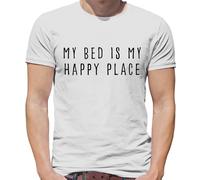 Dressdown Maglietta Uomo My Bed Is My Happy Place Cotone 100%