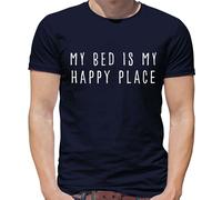 Dressdown Maglietta Uomo My Bed Is My Happy Place Cotone 100%