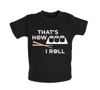 Dressdown That's How I Roll Sushi Baby Body - Canottiera Maniche Corte