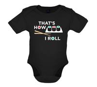 Dressdown That's How I Roll Sushi Baby Body - Canottiera Maniche Corte
