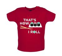 Dressdown That's How I Roll Sushi Baby Body - Canottiera Maniche Corte