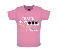 Dressdown That's How I Roll Sushi Baby Body - Canottiera Maniche Corte