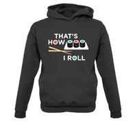 Dressdown That's How I Roll Sushi Felpa Bambino Cotone 100% Japan Fish