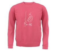 Dressdown Under The Thumb Stick Man Felpa Uomo Donna Con Cappuccio Maglia