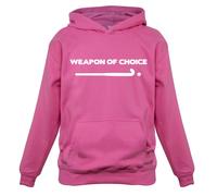 Dressdown Weapon Of Choice Felpa Con Cappuccio Per Ragazzi Bambini, 100% Cotone