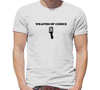 Dressdown Weapon Of Choice Microphone T-Shirt Uomo Cotone Nero