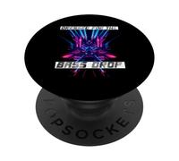 Dressed for the bass drop PopSockets PopGrip Adesivo