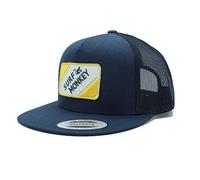 Dressed in Music Play with Me Cappellino Full Patch Snapback Surf Monkey® Berretto da Baseball per Uomo/Donna Taglia Unica Chiusura Regolabile Snapback Visiera Piatto, Blu