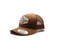 DRESSED IN MUSIC PLAY WITH ME Cappello Trucker Surf Monkey® - Berretto da Uomo/Donna - Design a 5 Pannelli - Taglia Unica - Cappuccio Strutturato con Profilo Medio, Blu