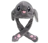 dressfan Cappello di Coniglio Sveglio di Coniglio di Inverno del Cappuccio del Cappello dell'orecchio di Coniglio della Peluche di della Peluche della Ragazza del Bambino