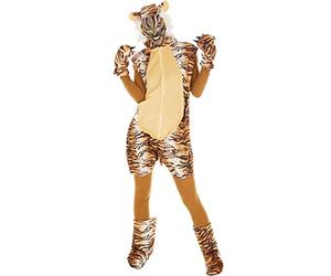 dressforfun Costume da Tigre per Lui e per Lei | Morbida Finta Pelliccia | In aldi Guanti, Gambali e Catsuit (XL | No. 300865)