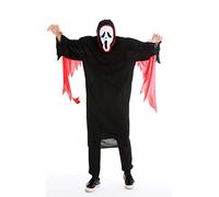 dressmeup M-0001-S/M Costume Uomo Donna Unisex Halloween Spirito Serial Killer Edvard Munch L'Urlo Taglia S/M