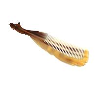DRESSOOS 1 Pc Pettine Di Corno Di Pavone Manico in Calzascarpe Scratcher Alligatore Punto Uomini Bue Pettini a Coda Di Topo Per La Separazione Attrezzo Elettrico Calzascarpe Domestico Corna