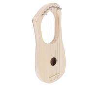 DRESSOOS 1 Set Di Lira In Legno Fatta In Casa, Costruisci La Tua Lira, Arpa In Legno, Kit Di Costruzione Per Arpa Lira, Lira In Stile Retrò, Crea La Tua Arpa, Lira Incompiuta, Arpa Fai Da