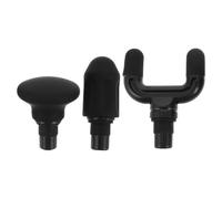 DRESSOOS 1 set di testine per pistola massaggiante: accessori per pistola massaggiante da 12-13 mm, testine massaggianti sostituibili per diversi gruppi muscolari, percussione dei tessuti profondi,