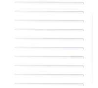 DRESSOOS 10 Bastoncini Ardenti Appesi in Ceramica Diametro 2mm, Barra Refrattaria Resistente al Calore per Forni, Accessori Professionali per Staffe di Combustione Sospese, Materiali