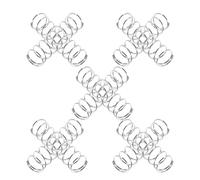 DRESSOOS 10 Molle di Ricambio per Cesoie da Potatura, Molle Metalliche Flessibili e Resistenti per Potatore Manuale, Parti per Forbici da Giardinaggio Adatte a Uso Esterno e Orto