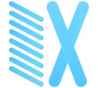 DRESSOOS 10 Pezzi Abbassalingua in Plastica Resistente Inodore Bordi Arrotondati per Uso Medico e Fai da Te, Bastoncini Raschietto per Lingua per Cliniche e Progetti Artigianali