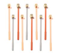 DRESSOOS 10 Pezzi Penne Gel Creative a Forma di Scoiattolo in Plastico | Back To School Party, Scrittura Quotidiana, Finitura Curata, Leggere e Pratiche, Uso Ristorante Stile Casuale