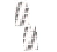 DRESSOOS 100pezzi Viti Per Pickup Chitarra Elettrica Inossidabile Montaggio Facile Per Pb e Jb Pickups Accessori Per Basso Elettrico Viti Resistente Thick