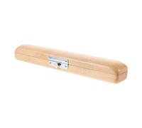 DRESSOOS 1pezzi Flute Head Storage Case Legno Naturale Porta Flute Pratica e Protettiva Scatola Per Testa Flauto Resistente Urti e Graffi Design Elegante e Chic Per Musicisti