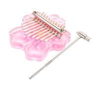 DRESSOOS 1set Mini Kalimba Per Principianti Strumento Portatile Acrilico Facile Per e Adulti Per Comporre Melodie Incantevoli