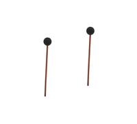 DRESSOOS 2 Pezzi Di Di Gong Di Balena Con Manico Lungo In Legno, Attrito, Marimba, Imitazione Del Canto Della Balena, Attrito Per L'Esecuzione, Effetto Sonoro Di Risonanza, Marimba