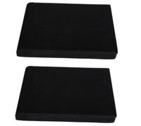 DRESSOOS 2 Pezzi Di Spugna Antivibrazione, Pannelli Fonoassorbenti, Tappeti Per Altoparlanti, Pannelli Acustici, Base Per Altoparlanti, Cuscinetti Acustici, Cuscinetti Isolanti, Cuscinetti