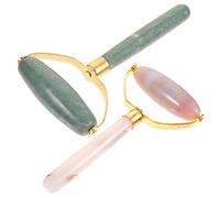 DRESSOOS 2 Pz massaggiante in strumento per scolpire il viso cura della pelle rulli massaggiatore facciale face massager raschietti per massaggi massaggiante per il viso