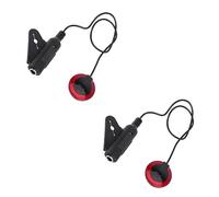 DRESSOOS 2 Set Pickup Per Chitarra Sintonizzatori Acustico Strumento Tappo Sintonizzatore Basso Microfoni Pick-up-piezo Pickup Per Ukulele Humbucker Per Chitarra Pickup Per Violino Abs
