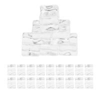 DRESSOOS 200 Pezzi Cubi di Ghiaccio Artificiale in Plastica e Resina Trasparente, Effetto Altamente Realistico, Dimensioni Compatte per Fotografia e Decorazione
