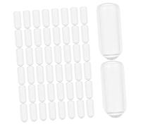 DRESSOOS 200 Pezzi Tappi Terminali in Gomma Per Cerchietti Copri Estremità Trasparenti Per Mini Fermagli Tappi Per Bulloni in Plastica Per Diy Fasce Per Chioma