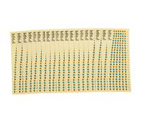 DRESSOOS 20pezzi Etichette Per Tastiera Di Chitarra Adesivi Per Principianti Guida Per Tastiere Tabella Delle Dita Adatte Per Chitarre Classiche Acustiche Ed Elettriche Materiale Sicuro Non