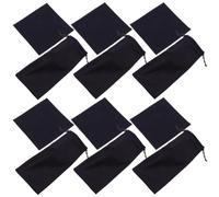 DRESSOOS 20sets Sacchetti Porta Occhiali in Microfibra Morbida Riutilizzabili Custodia Antipolvere con Coulisse Protezione Antigraffio per Occhiali da Vista Sole per Organizzare e Pulire