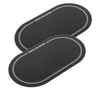 DRESSOOS 2pezzi Cuscinetti Protettivi Rinforzati Per Grancassa Pad Testa Tamburo Cushion Vibrazione e Rumore Per Migliorare Suono e Proiezione Live