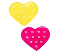 DRESSOOS 2pezzi Occhiali Per Extension Ciglia in Vetro Cuscinetti Per Extension Ciglia Vassoi Piccoli Per Applicazione Separatore Per Accessorio Per