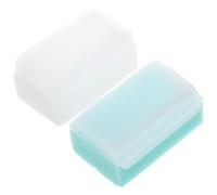 DRESSOOS 2pezzi Spazzola in Spugna Gantong Ergonomica Piccola Spazzola Per Testa Resiste All Usura Comoda Per Doccia Compatta Per Bagno Riutilizzabile Per Ragazzo Ragazza Ragazza e Ragazzo