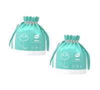 DRESSOOS 2rotoli Salviette Viso Monouso in Cotone Asciugamani Viso Usa e Getta Assorbenti Per Pulizia e Struccaggio Morbide e Resistenti Per Uso Secco e Bagnato