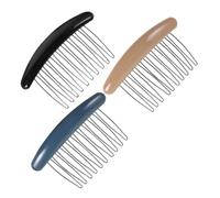 DRESSOOS 3 Pezzi Pettini Per Con Fermagli Per Pettini Laterali Set Di Pettini in Plastica Fermagli Per Accessori