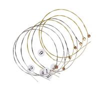 DRESSOOS 32pezzi Corde Per Lira Acciaio Ricambi Resistenti e Pratici Per Strumenti Musicali Perfetti Per Sostituire Corde Usurate e Un Suono Ottimale