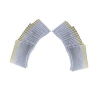 DRESSOOS 40pezzi Cuscinetti Oculari in Riutilizzabili Per Extension Ciglia Cerotti Per Lifting Ciglia e Cuscinetti Oculari in Gel Per Pelli Sensibili