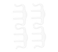 DRESSOOS 4pezzi Clip Per Libri e Ricette Clip Trasparenti Per Pagine Di Spartiti e Bozze Di Discorsi Pratiche e Leggere
