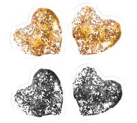 DRESSOOS 4pezzi Maschera Gel Occhi Forma Di Cuore Riutilizzabili Impacco Rinfrescante Per Occhi Riduzione Occhiaie e Affaticamento Materiale Morbido e Resistente