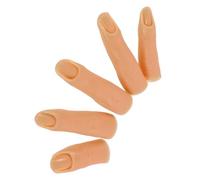 DRESSOOS 5 Pezzi Di Di Dita Per Manicure Strumento Di Pratica Per Di Mano Mobile Magnetico in Gel Per Il Miglioramento Del Portfolio Di Nail Art