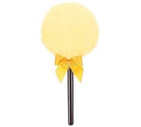 DRESSOOS 5 Pz Piumino Da Cipria Soffice Bignè Per Il Trucco Puff Con Manico Sbuffo Triangolare Potere Soffio Triangolare Cipria Sciolta Parà Lunghi Super Morbidi