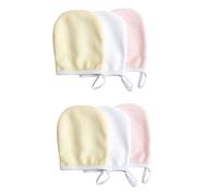 DRESSOOS 6 Pezzi Di Salviette Struccanti Per Il Viso Detergenti Salviette Struccanti Guanti Colore Casuale