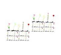 DRESSOOS 60 Pezzi Fermaglio Per Con Pianta Di Simulazione Fermagli Per Con Germogli Di Fagioli, Per Con Germogli Di Fagioli, Per Con, Per Con Frutta,